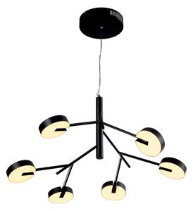SENSO LED ПЕНДЕЛ 50W 3000K ЧЕРЕН МАТ