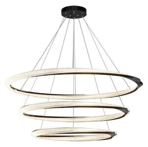 ERICA LED ПЕНДЕЛ 120W 3000K, ЧЕРЕН