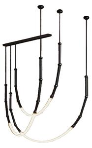 MILTON LED ПЕНДЕЛ 40W 3000K, ЧЕРЕН