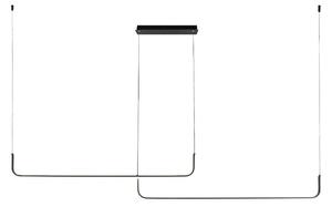 ZUMA LINE LED ПЕНДЕЛ RIKE 2023199-BK 40W CCT ЧЕРЕН