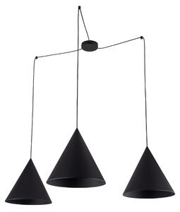 TK LIGHTING ПЕНДЕЛ CONO 6629 3XE27 ЧЕРЕН