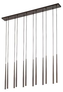 TK LIGHTING ПЕНДЕЛ PIANO 10111 12XG9 КАФЯВ