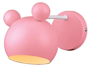 MICKEY АПЛИК 1XE27 РОЗОВ