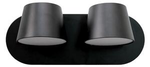 MALIA ДВОЕН LED АПЛИК 24W 4200K ЧЕРЕН
