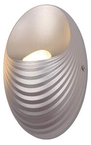 SHELL LED АПЛИК 5W 4000K СРЕБРИСТО СИВО