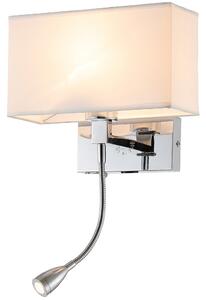 ROSA LED АПЛИК 3W 4000K + 1XE27, ХРОМ