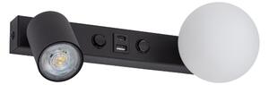 TK LIGHTING АПЛИК+USB VOX 10152 1XGU10+1XG9 БЯЛ/ЧЕ