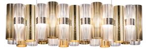 SLAMP ПЕНДЕЛ LA LOLLO 70W LED 2700K ЗЛАТО
