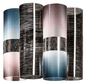 SLAMP АПЛИК LA LOLLO M 2X6W E14 СИН/ЧЕРВЕН/ПРОЗР