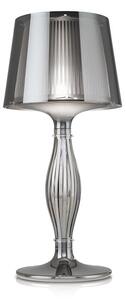 SLAMP НАСТОЛНА ЛАМПА LIZA M 1X12W E27 БЯЛ/ХРОМ