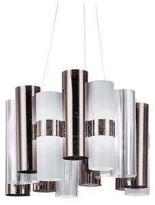SLAMP ПЕНДЕЛ LA LOLLO M 40W LED 2700K БЯЛ/ХРОМ