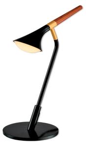 DUNCAN LED НАСТОЛНА ЛАМПА 5W 3000K ЧЕРЕН МАТ/ДЪРВО