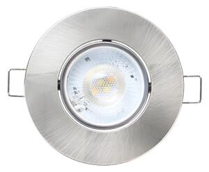 SPL-83 LED SPOT ЛУНА ЗА ВГР. 5W CCT 90X30MM СРЕБРО