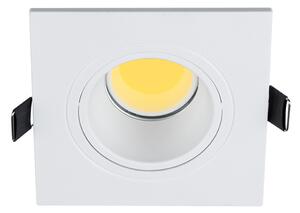 LED ПЛАСТМАСОВА КВАДРАТНА ЛУНА COB 7W 2700-3000K
