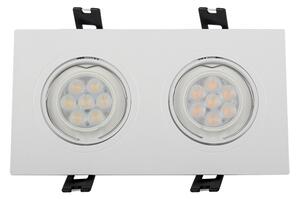 LED ПЛАСТМАСОВА ПРАВОЪГЪЛНА ЛУНА HIGH POWER 2X6W 2