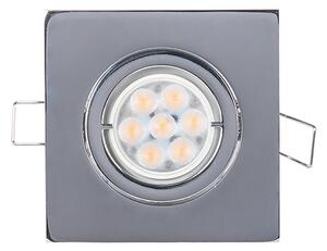 LED МЕТАЛНА КВАДРАТНА ЛУНА HIGH POWER 6W 2700-3000