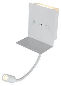 LED ЛАМПА ЗА СТЕНА 6W 4000K БЯЛА