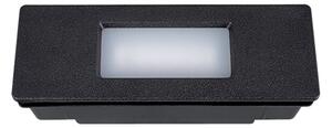 NINA150 LED АПЛИК ЗА ВГРАЖДАНЕ 3,5W CCT IP55 ЧЕРЕН