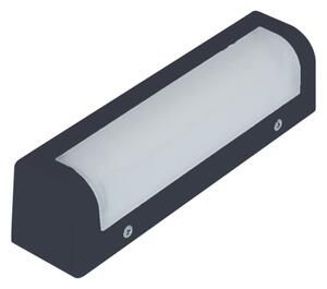 CORNER LED АПЛИК 6W 230V 4000K IP54 ЧЕРЕН