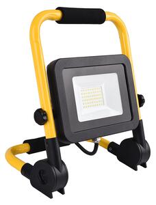 LED ПРОЖЕКТОР СЪС СТОЙКА И ЩЕПСЕЛ 50W 5500K IP65