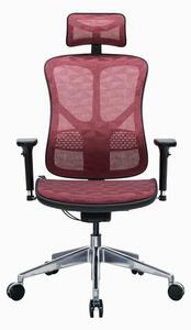 Работен стол RFG TECH@STYLE, меш, до 250 кг, алуминиева база, газов амортисьор, черен