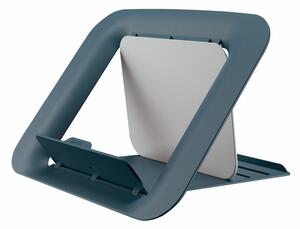 Поставка за лаптоп Leitz Еrgo Cosy, до 17" (43.18 cm), 4 нива на регулиране на височината, сива