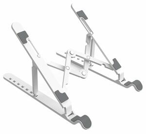 Поставка за лаптоп Orico PFB-A24-WH, до 15.6" (39.62 cm), 80кг. товароносимост, бяла