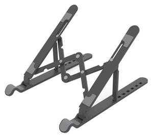 Поставка за лаптоп Orico PFB-A23-BK, до 15.6" (39.62 cm), 40кг. товароносимост, черна