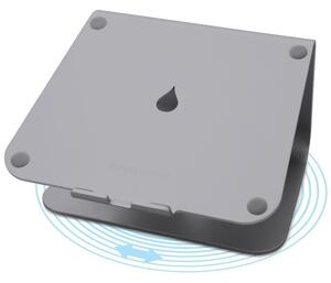 Поставка за лаптоп Rain Design mStand360, 253 х 154 х 190мм, сива, за преносими компютри