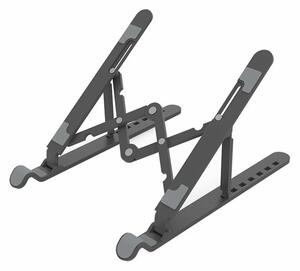 Поставка за лаптоп Orico PFB-A24-BK, до 15.6" (39.62 cm), 80кг. товароносимост, черна