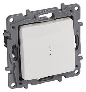 LEGRAND Двуполюсен ключ NILOE 10A бял