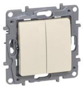 LEGRAND Електрически ключ сх.5 NILOE 10A крем