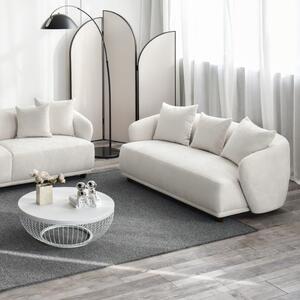 Двуместен диван FAMIGLIA 170x91x71 слонова кост