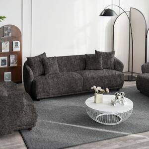 Триместен диван FAMIGLIA 220x91x71 графит