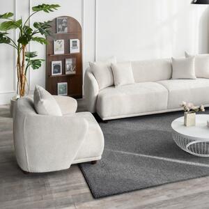 Home Finishing Фотьойл FAMIGLIA 92x91x71 слонова кост