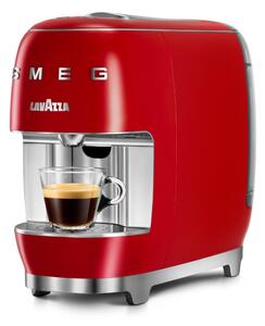 Smeg Кафемашина с капсули Lavazza A Modo Mio червена