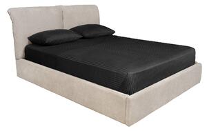 Легло MANHATTAN с място за съхранение 140х190 - бежово