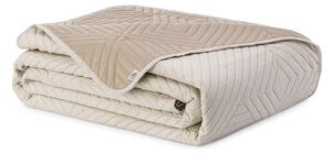 Бежово капитонирано покривало за легло от микрофибър 220x240 cm Softa – Restilo