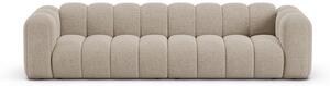 Бежов шенилов диван 290 cm Lupine – Micadoni