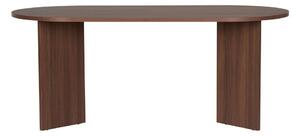 Трапезна маса с орехов декор 89,5x180 cm Sablin – Kalune Design