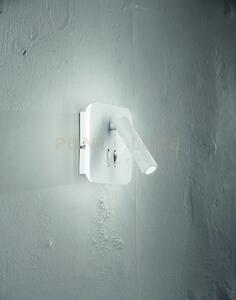 SELLA LED Аплик 6+3W 3000К 130х130мм Бял