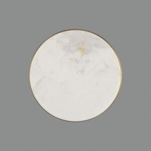 ACB Стенна лампа Chamaleon Disk Stone 16/3975 бяла