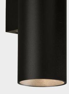 ACB Стенна лампа Pipe 3986-2X6W 3000K черна