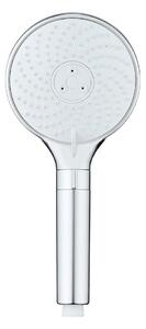 Пластмасова душ глава в блестящо сребрист цвят ø 12 cm Water Saving – Wenko