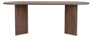 Трапезна маса с орехов декор 90x200 cm Sabella – Kalune Design