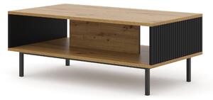 Масичка за кафе Ravenna B 90x60, дъб артисан/черно