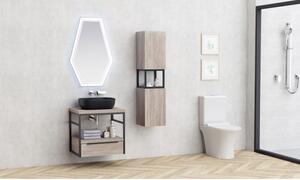 PVC ШКАФ ЗА БАНЯ КАЛИТЕА 6056-020 БЕЗ УМИВАЛНИК
