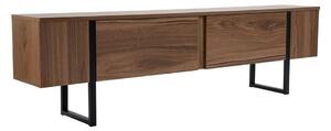 Маса за телевизор с орехов декор в тъмно естествен цвят 180x50x29,5 cm Serenity – Kalune Design