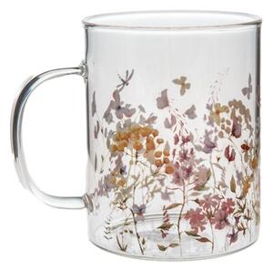 Стъклена чаша 410 ml Flowers – Dakls
