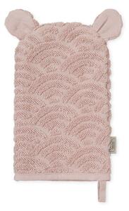 Сиво-розова кърпа от органичен памук 14x22 cm Dusty Rose – Cam Cam Copenhagen